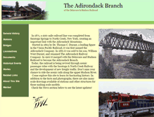 Tablet Screenshot of adirondackbranch.net